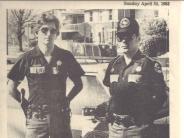 Officers Carrol Martin and Don Jackson