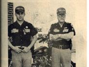 Officer Donnie Hensley and Sgt. Harold French 